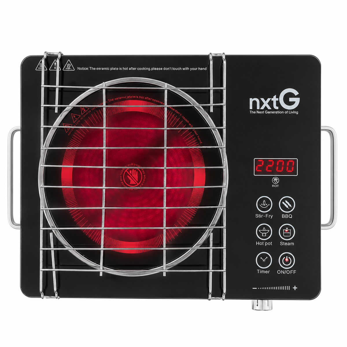 nxtG Infra Ignite Pro 2200 Infrared Cooktop